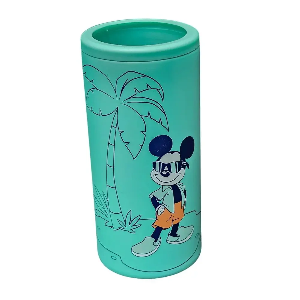 Disney Parks Shades and Sunny Days Mickey Mouse Slim Can Koozie Tumbler